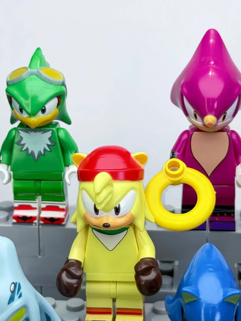 Sonic The Hedgehog Custom Minifigures Lot of 8